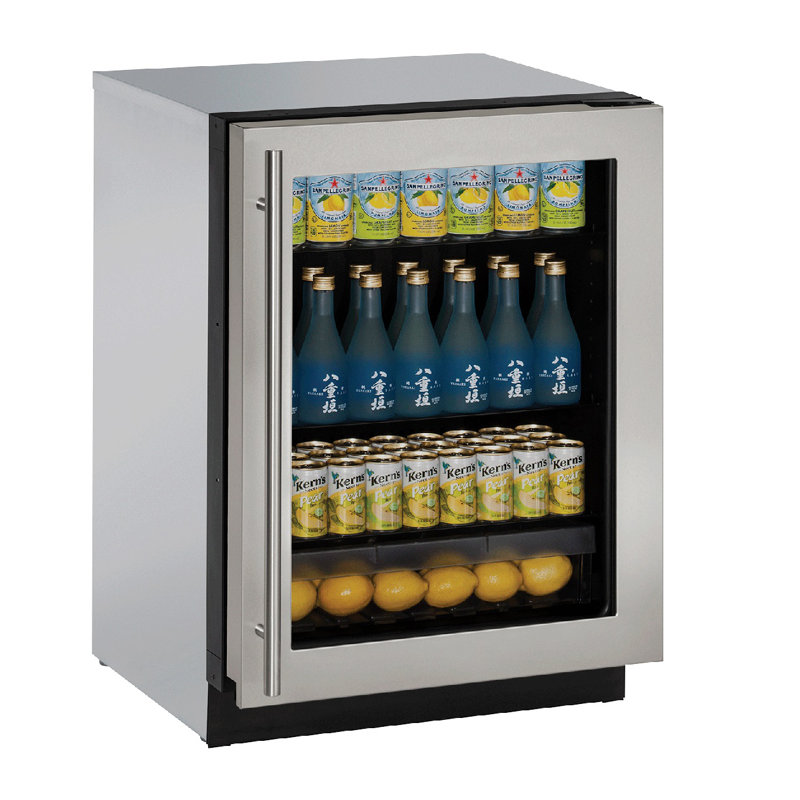 ULine 3000 Series 126 Can 24" Undercounter Beverage Refrigerator Wayfair